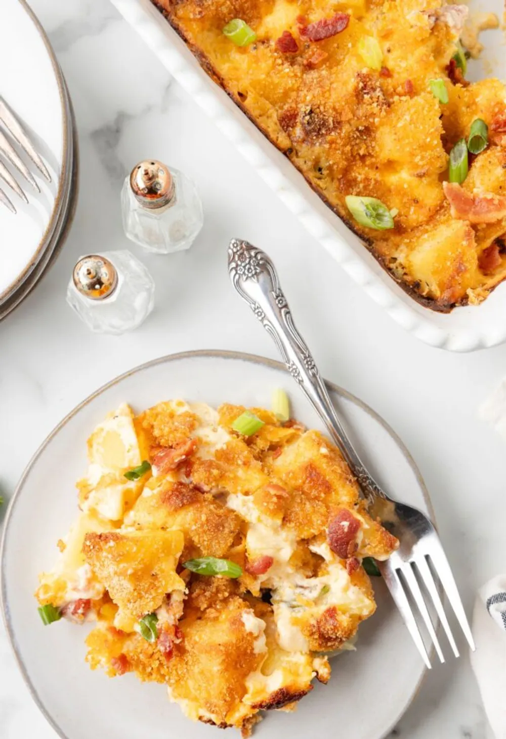 Traybake in tartiflette stijl
